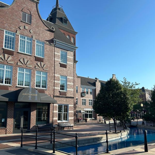 a castle on top of a building